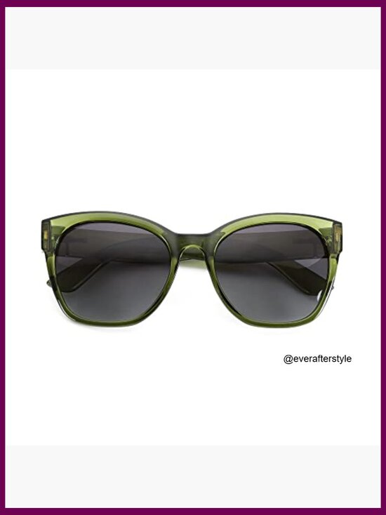 Cateye Polarized Sunglasses with UV400 Protection, Oversized Retro Shades main image 4